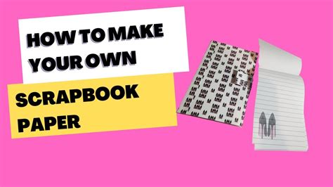 scrapbookcustoms|print your own scrapbook paper.